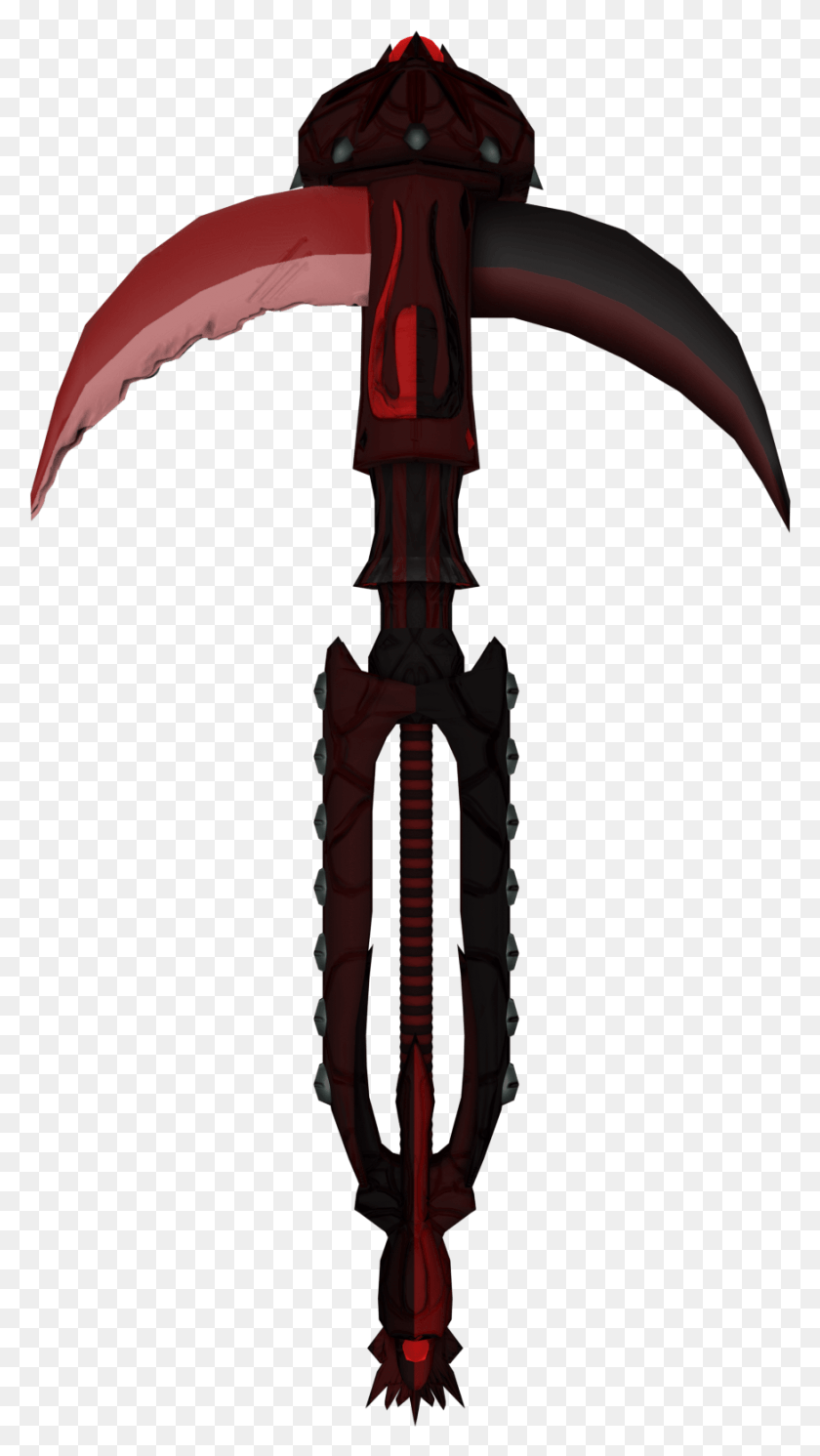 874x1604 A Transforming 3d Weapon Model Of An Assassin39s Scepter Melee Weapon, Quiver, Nutcracker, Weaponry HD PNG Download