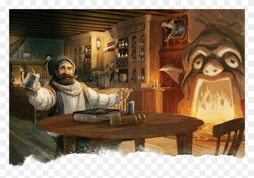 849x574 A True And Unvarnished Account Of The Horrors And Paranoia Waterdeep Dragon Heist Art, Person, Human, Book HD PNG Download