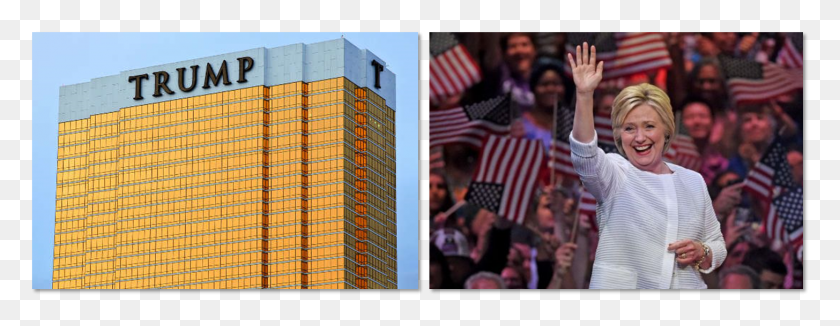 1455x497 A Trump Business Without The Trump Name Tower Block, Person, Human, Flag HD PNG Download