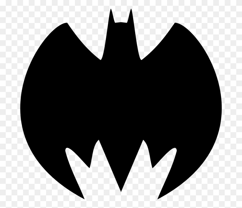 700x664 A Unique Idea For A Great Black Logo With A Flying Batman Frank Miller Logo, Gray, World Of Warcraft HD PNG Download