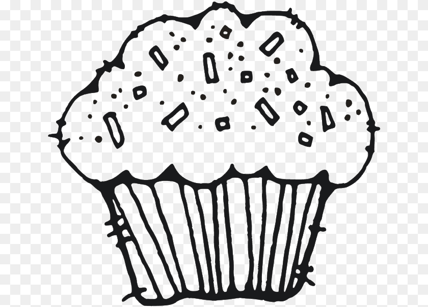 658x604 A Very Pretty Cupcake Coloring Pages Muffins With Mom Coloring Page, Cake, Cream, Dessert, Food PNG
