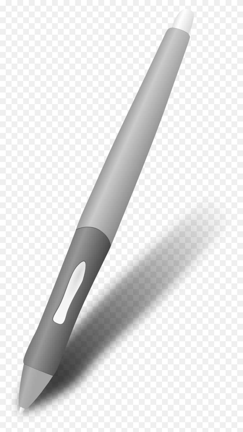 867x1595 A Wacom Pen By Usedhonda A Wacom Pen By Usedhonda Wacom Pen Transparent, Tool, Fountain Pen HD PNG Download