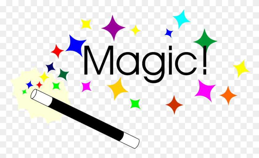 958x558 A Wand Is A Thin Straight Hand Held Stick Or Rod Magic Cliparts, Star Symbol, Symbol, Confetti HD PNG Download