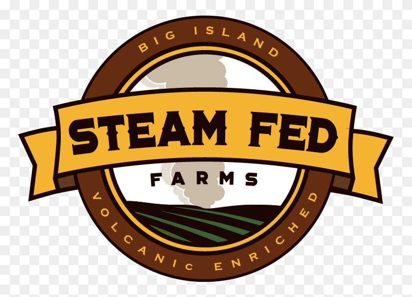 767x545 A Web Logo I Did For Steam Fed Farms A Produce Farm, Label, Text, Outdoors HD PNG Download