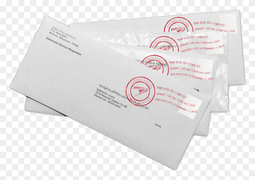 897x612 A Week Before Stamps Are Eliminated All Current Stamps Envelope, Business Card, Paper, Text HD PNG Download