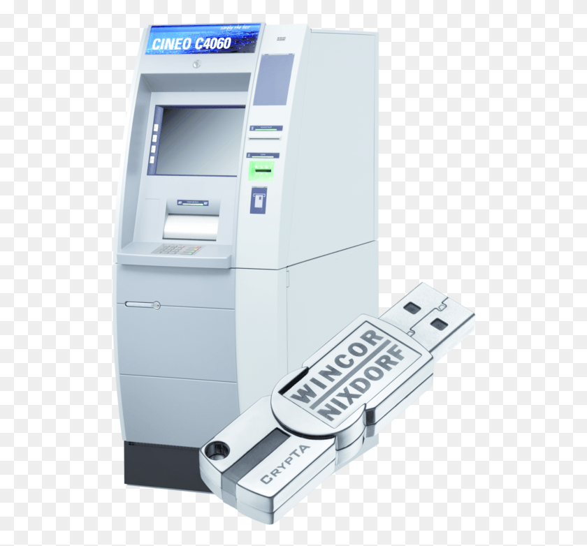 522x722 A Wincor Nixdorf Atm Machine Using Wibu Systems39 Codemeter Wincor Nixdorf, Cash Machine HD PNG Download