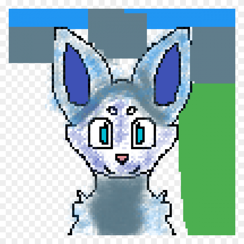 1200x1200 Descargar Png Un Lobo Escritorioizado Como Un Lobo Furry Pixel Art Grid, Mamífero, Animal, Cara Hd Png