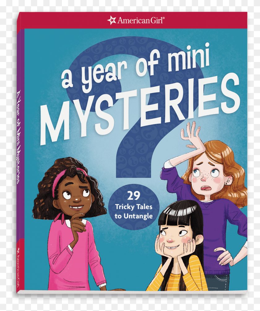 1260x1524 A Year Of Mini Mysteries American Girl A Year Of Mini Mysteries, Person, Human, Book HD PNG Download