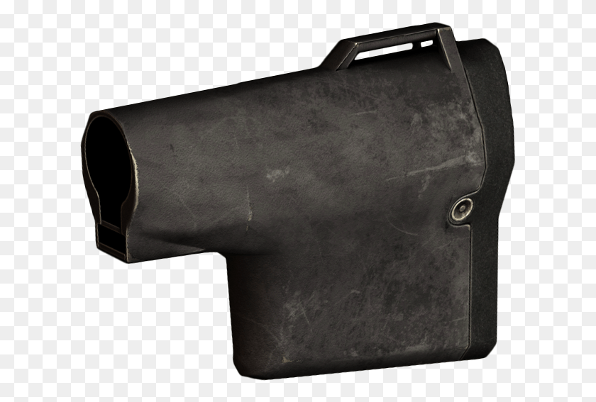614x507 A1 Cqb Buttstock Leather, Anvil, Tool HD PNG Download
