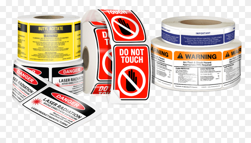 839x449 Aac Shrink Sleeves Roll Warning Labels Manufacture Self Adhesive Labels, Label, Text, First Aid HD PNG Download
