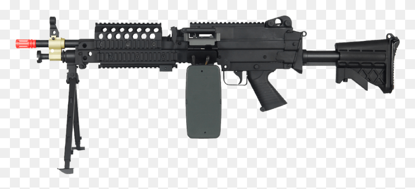 1074x445 Aampk M249, Gun, Weapon, Weaponry HD PNG Download