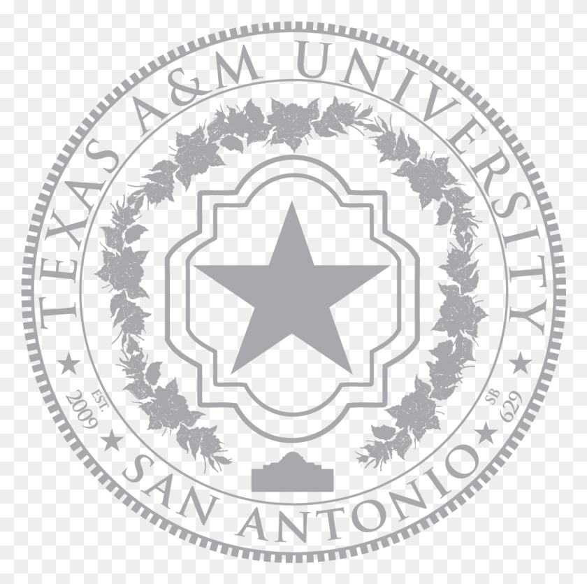 1153x1147 Aampm San Antonio Seal, Symbol, Rug, Star Symbol HD PNG Download
