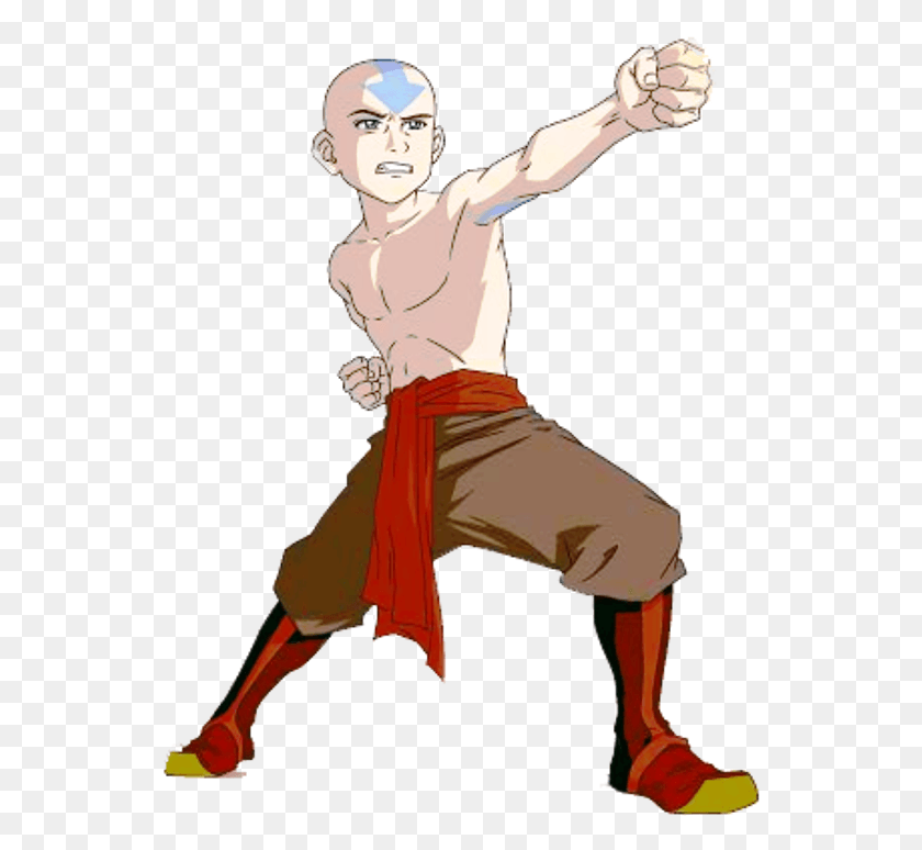 545x714 Aang Doing Practise Ynb619 Avatar The Last Airbender, Person, Human, Dance Pose HD PNG Download