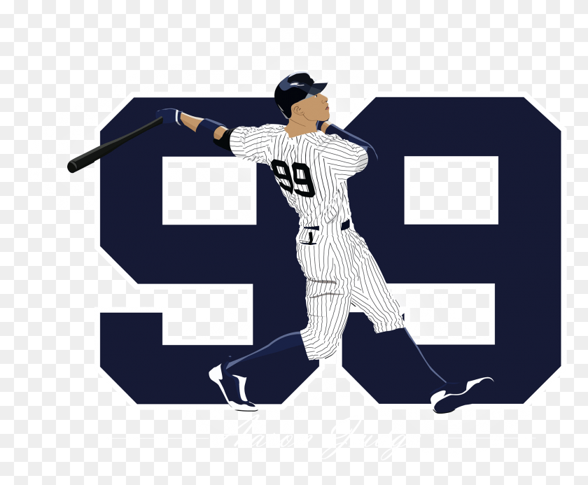 1867x1517 Aaron Judge 99 Illustration Transparent Library Aaron, Text, Person, Human HD PNG Download