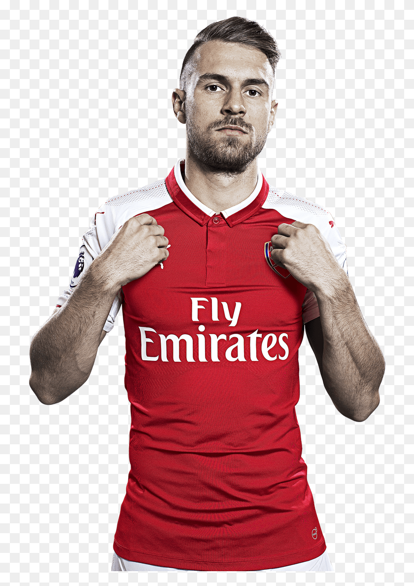 730x1127 Aaronramsey Has Scored 58 Goals For Arsenal Arsenal, Clothing, Apparel, Sleeve HD PNG Download