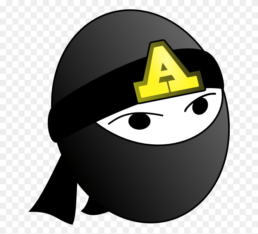 656x702 Abap Ninja Cartoon, Шлем, Одежда, Одежда Hd Png Скачать