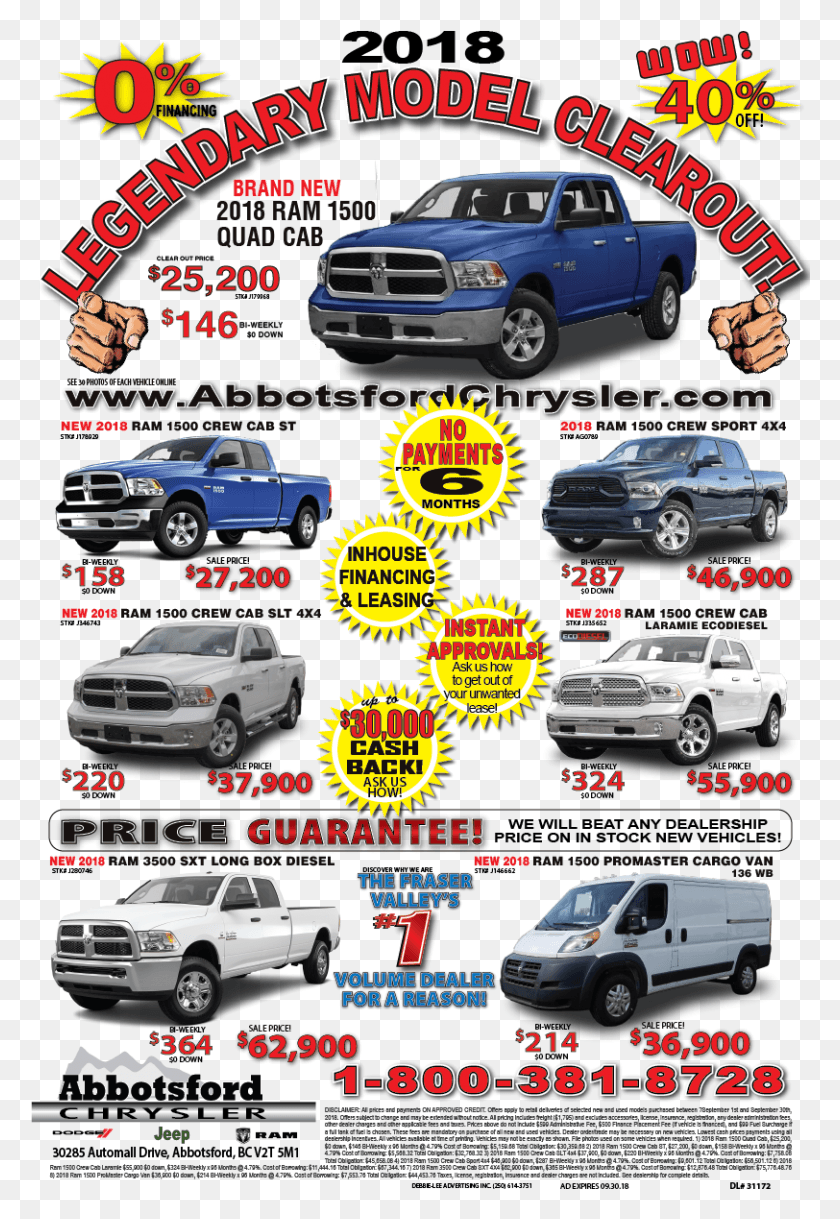 812x1207 Abbotsford Chrysler Oct Sport Utility Vehicle, Flyer, Poster, Paper HD PNG Download