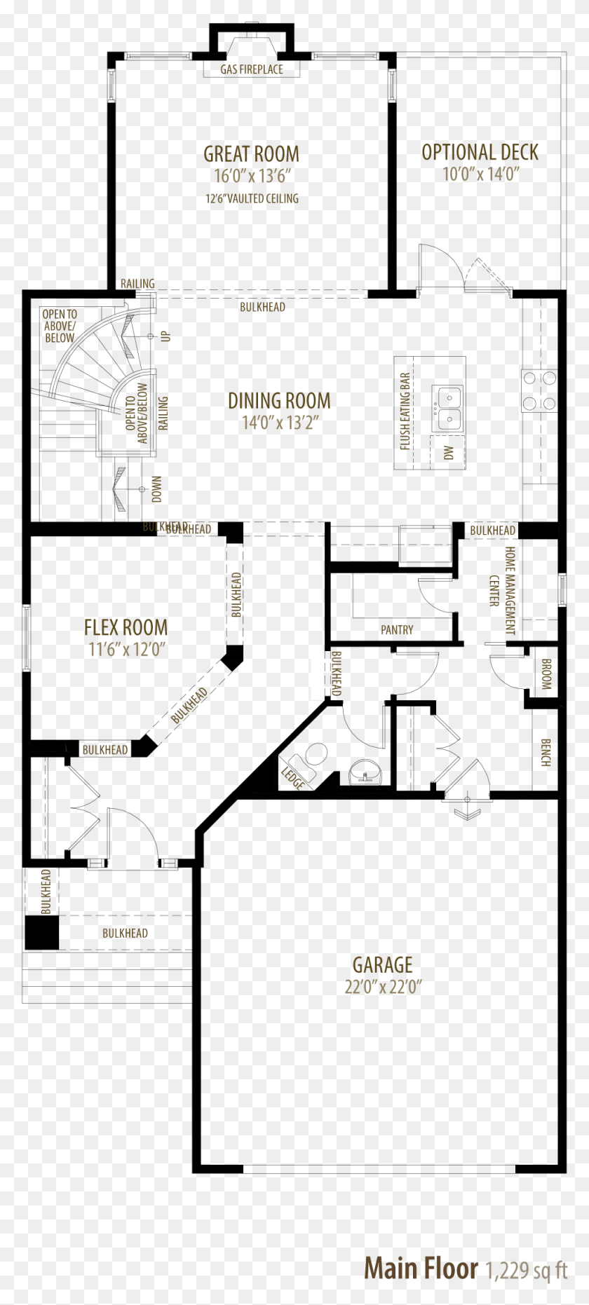 967x2235 Abbott Ii Floorplan Floor Plan, Text, Plot, Diagram HD PNG Download