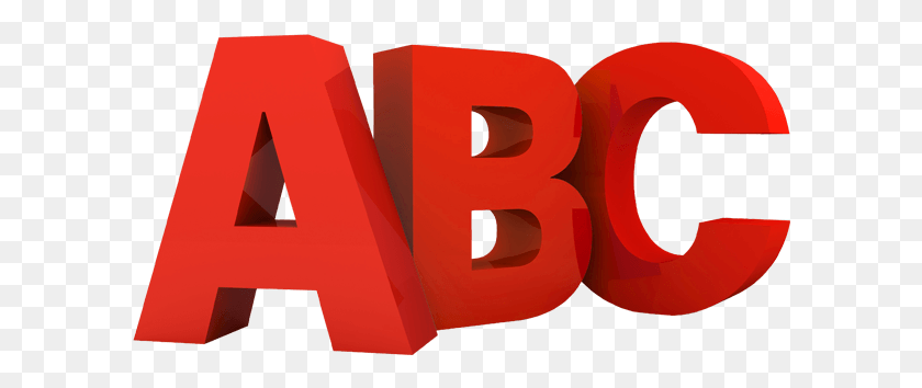 600x294 Abc Abc, Text, Alphabet, Number HD PNG Download