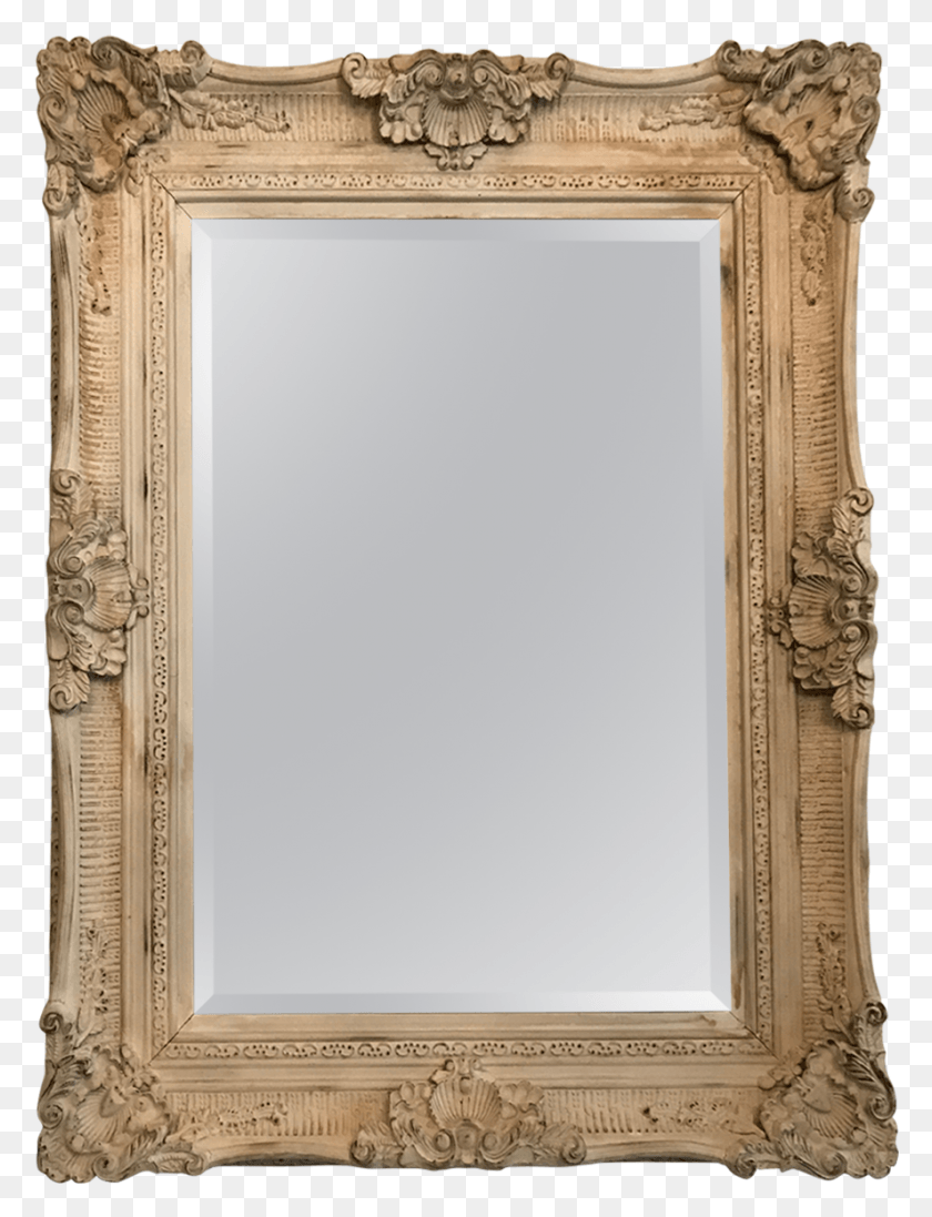 887x1180 Abc Carpet Amp Home Shabby Chic Style Large Painted Mirror Antique, Rug HD PNG Download