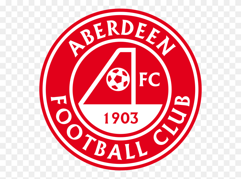 566x566 Aberdeen Football Logo Aberdeen Fc Logo, Symbol, Trademark, Ketchup HD PNG Download