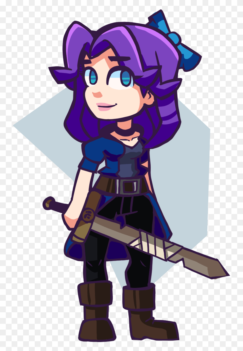 755x1154 Abigail From Stardew Valley Stardew Valley Abigail Art, Person, Human, Performer HD PNG Download