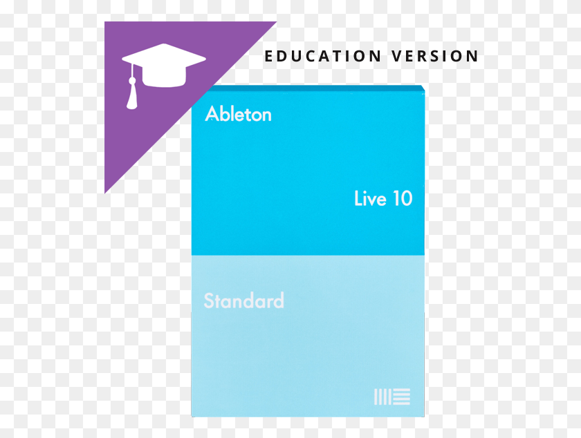 540x574 Ableton Live 10 Standard Education Version Graphic Design, Text, Paper, Housing HD PNG Download