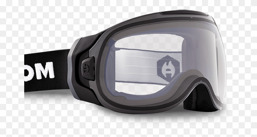 684x388 Abom One Ski Goggles Transparent, Accessories, Accessory, Helmet HD PNG Download