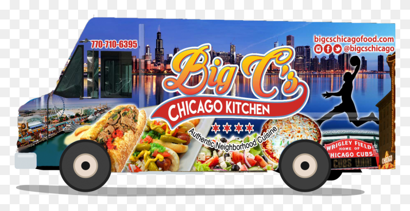 1071x514 About Big C39S Chicago Food Trucks, Advertisement, Poster, Flyer Descargar Hd Png