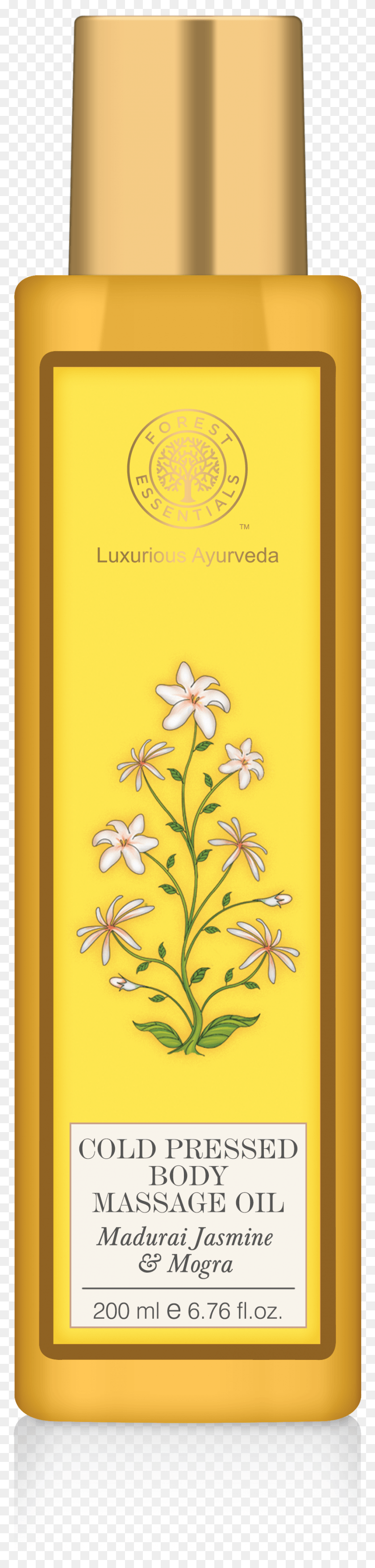880x3902 About Cold Pressed Body Massage Oil Madurai Jasmine Forest Essentials, Graphics, Floral Design HD PNG Download