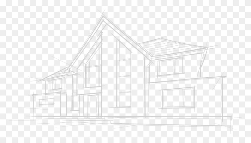 820x441 About Company Sketch, White, Texture, Gray HD PNG Download