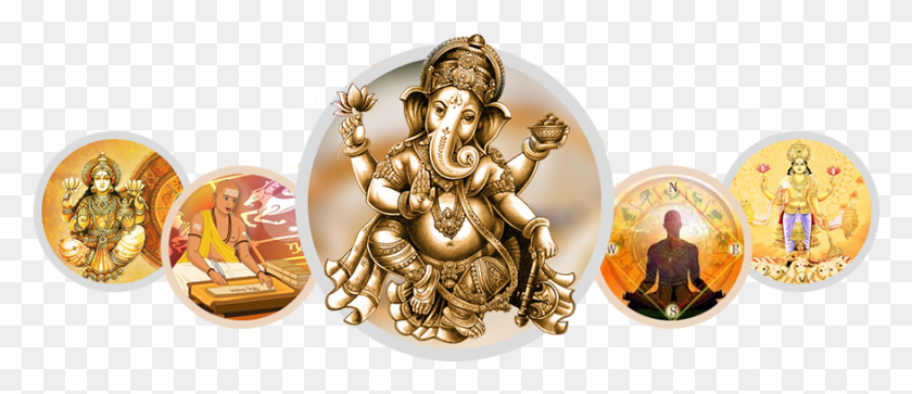 876x341 About Elephant Goddess Tattoo, Gold, Person, Human HD PNG Download