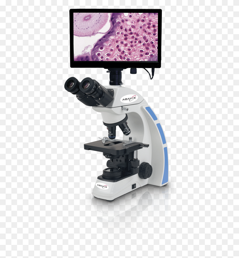 390x846 About Emmavet Abaxis Microscope HD PNG Download