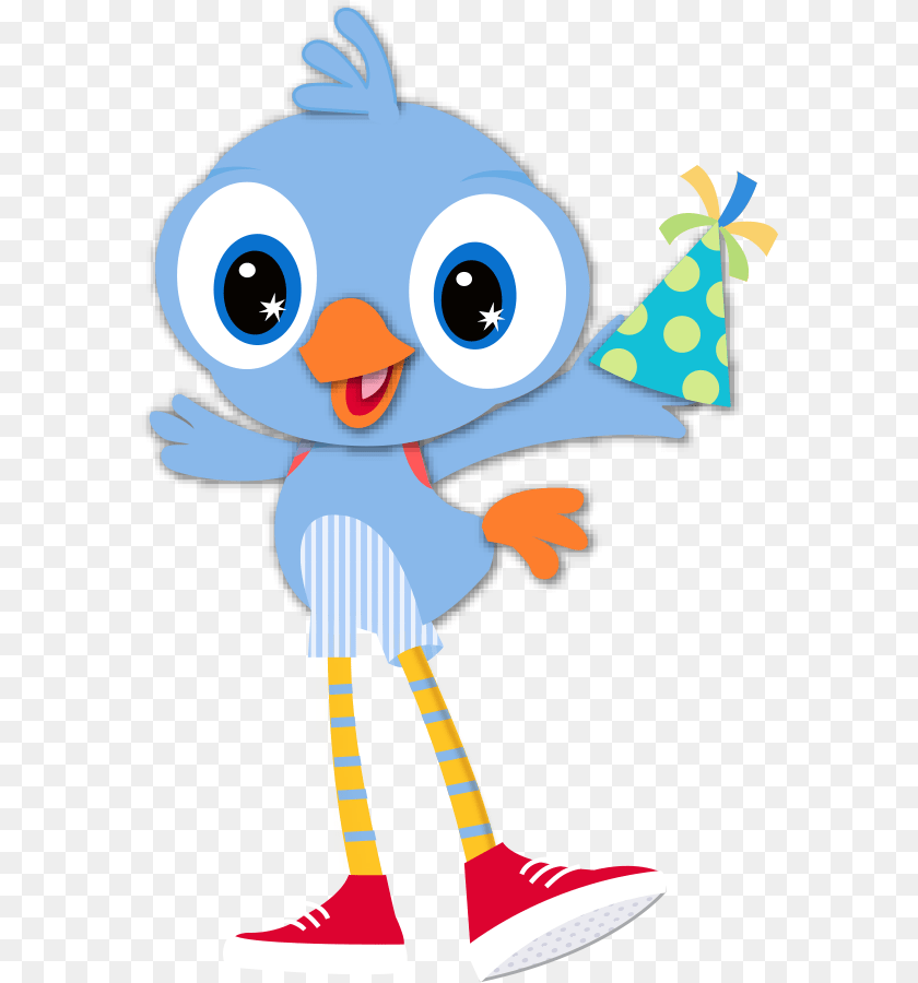 584x900 About Happy The Birthday Bird Cartoon, Clothing, Hat, Baby, Person Transparent PNG