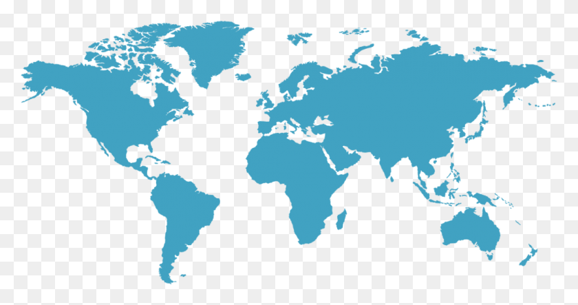 1065x524 Descargar Png / Mapa Mundial De Dos Colores, Mapa, Diagrama, Atlas Hd Png