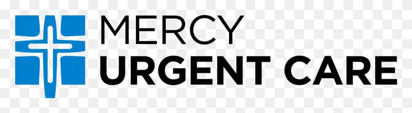 2083x458 About Mercy Urgent Care Black And White, Gray, Text, Screen HD PNG Download