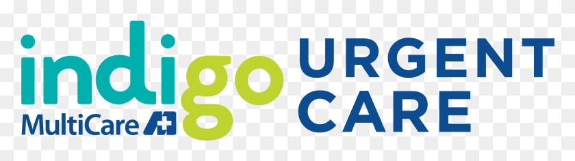 2288x519 About Multicare Indigo Urgent Care Indigo Urgent Care Logo, Text, Alphabet, Word HD PNG Download