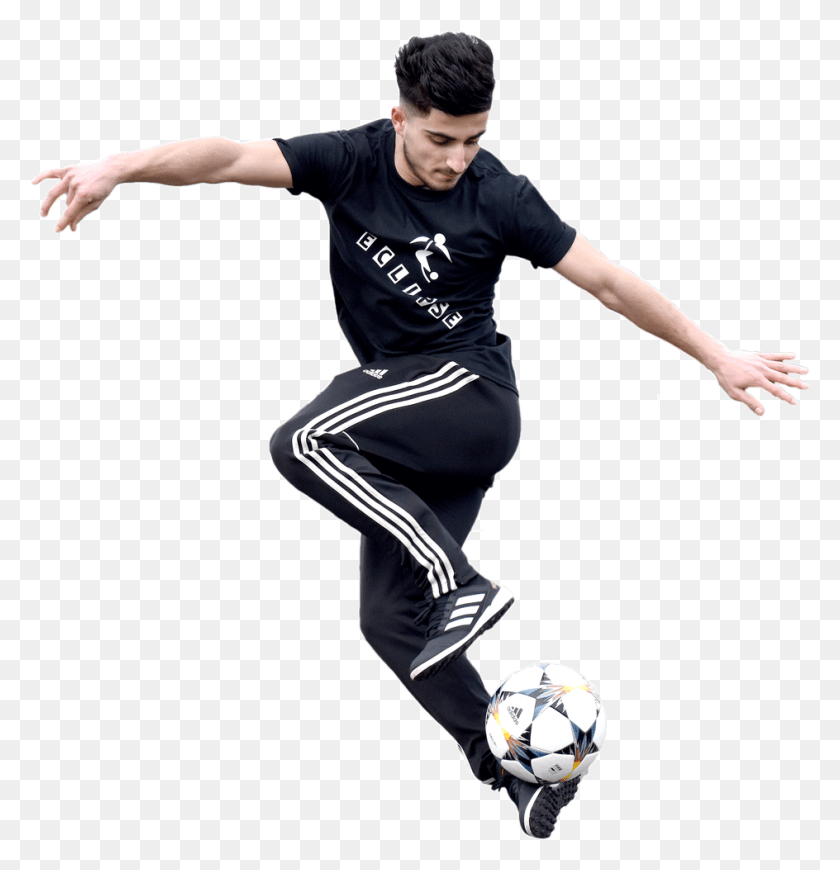 944x981 About Rebaz Jumping, Soccer Ball, Ball, Soccer HD PNG Download