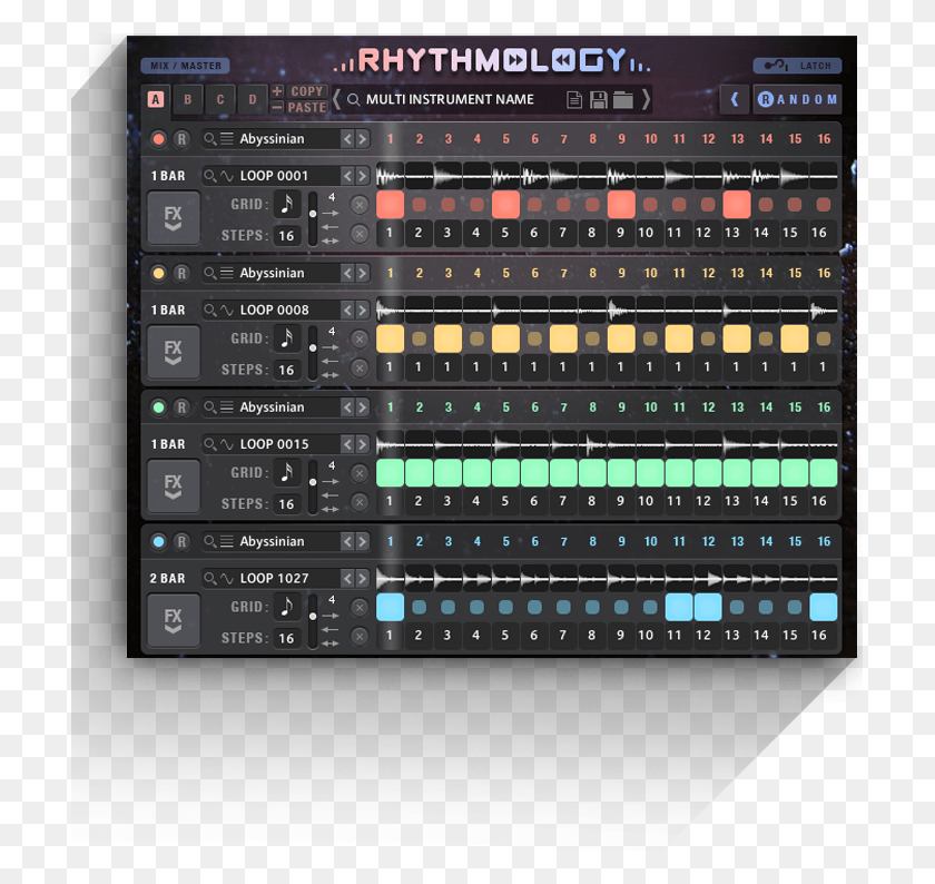 711x734 About Sample Logic Rhythmology, Electronics, Studio, Screen Descargar Hd Png