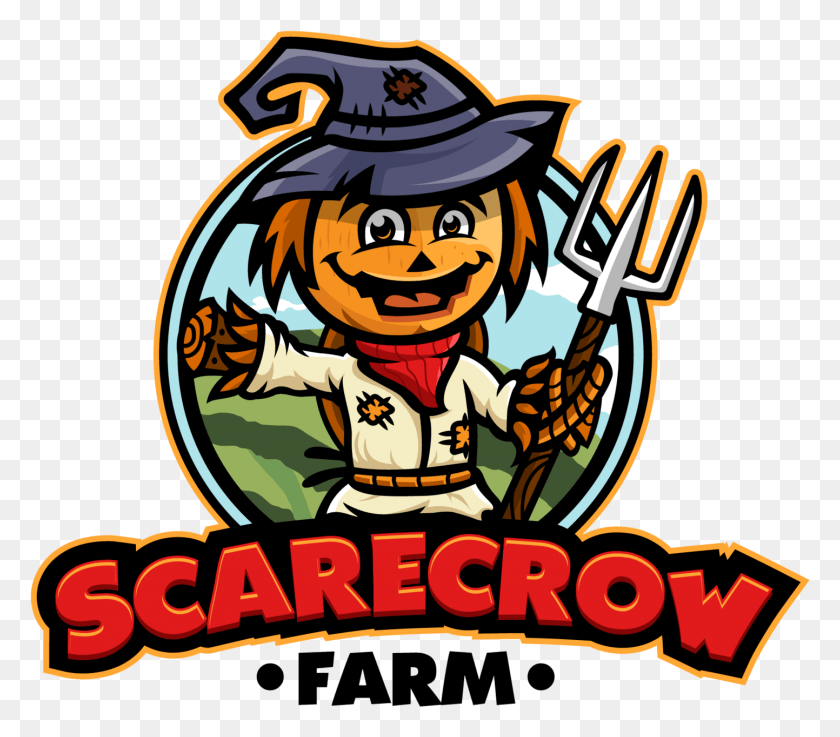 1443x1253 About Scarecrow Farm Cartoon, Trident, Emblem, Spear HD PNG Download