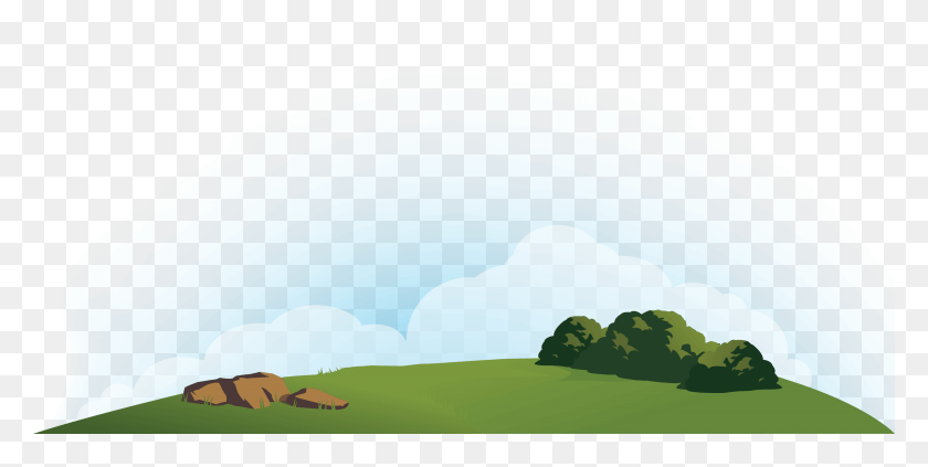 3055x1423 About The App Hill, Grass, Plant, Nature HD PNG Download