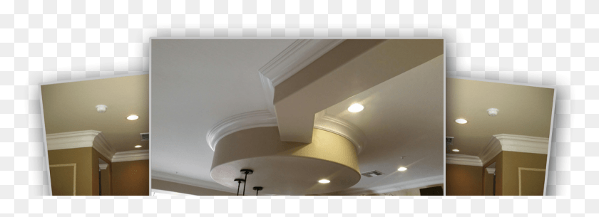 1151x363 About The Crown Moulding Company Ceiling, Light Fixture, Appliance, Architecture HD PNG Download