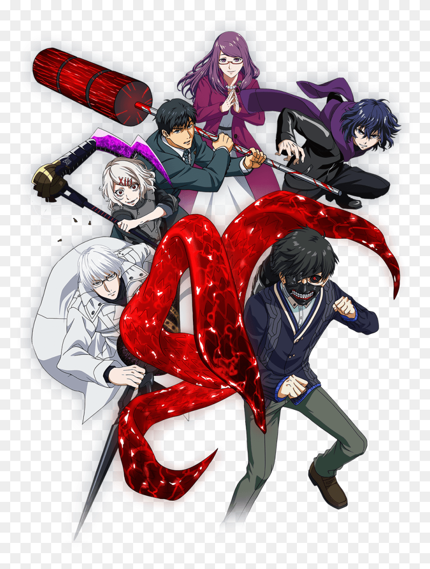 1007x1357 About Tokyo Ghoul Re Birth, Comics, Book, Person HD PNG Download