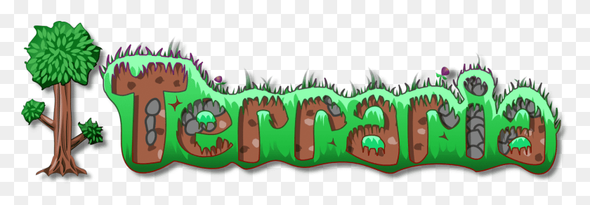 1634x489 About Two Weeks Ago Terraria Got An Update That Changed Logo Terraria, Reptile, Animal, Teeth HD PNG Download