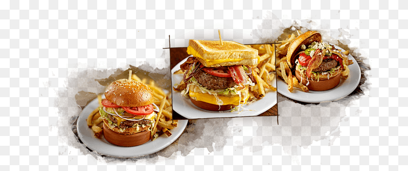 692x352 About Us Burger Hut, Food, Lunch, Meal, Food Presentation PNG