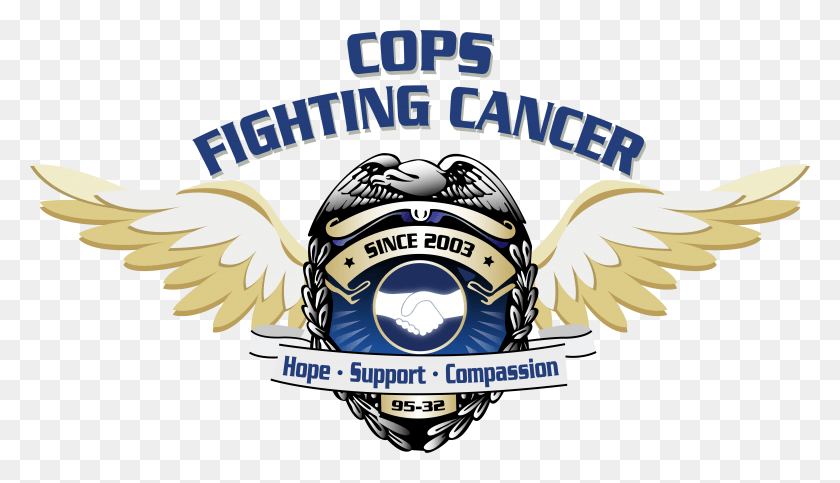 5180x2815 About Us Cops Fighting Cancer Logo, Symbol, Trademark, Emblem HD PNG Download