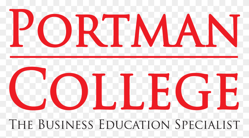 2945x1531 Descargar Png / Logotipo De Portman College, Texto, Palabra, Etiqueta Hd Png