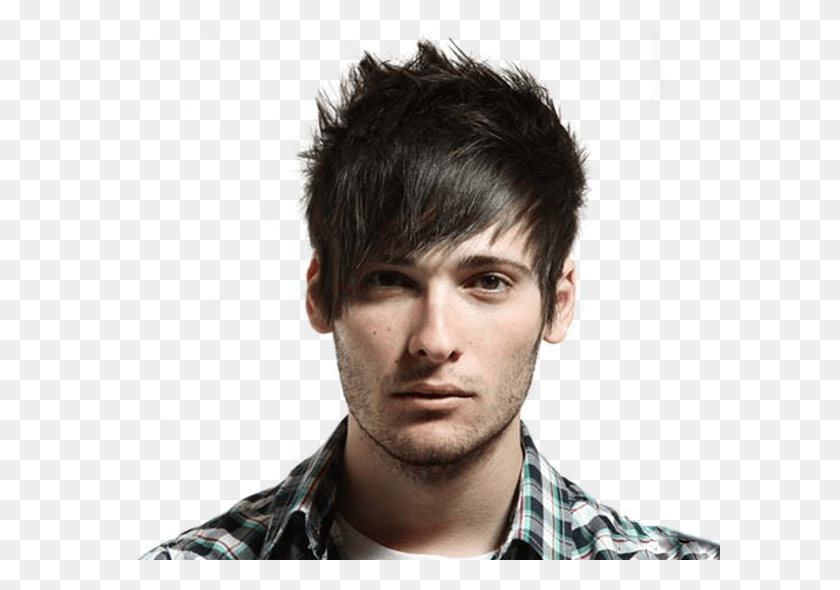 601x530 About Us Short Mens Emo Haircut, Person, Human, Face HD PNG Download
