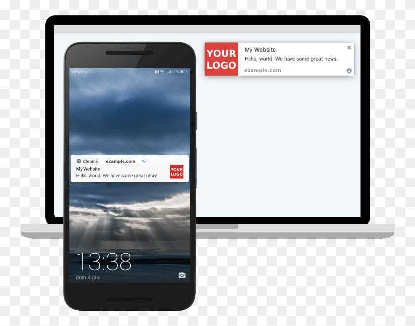 758x601 About Web Push Notifications, Mobile Phone, Phone, Electronics HD PNG Download