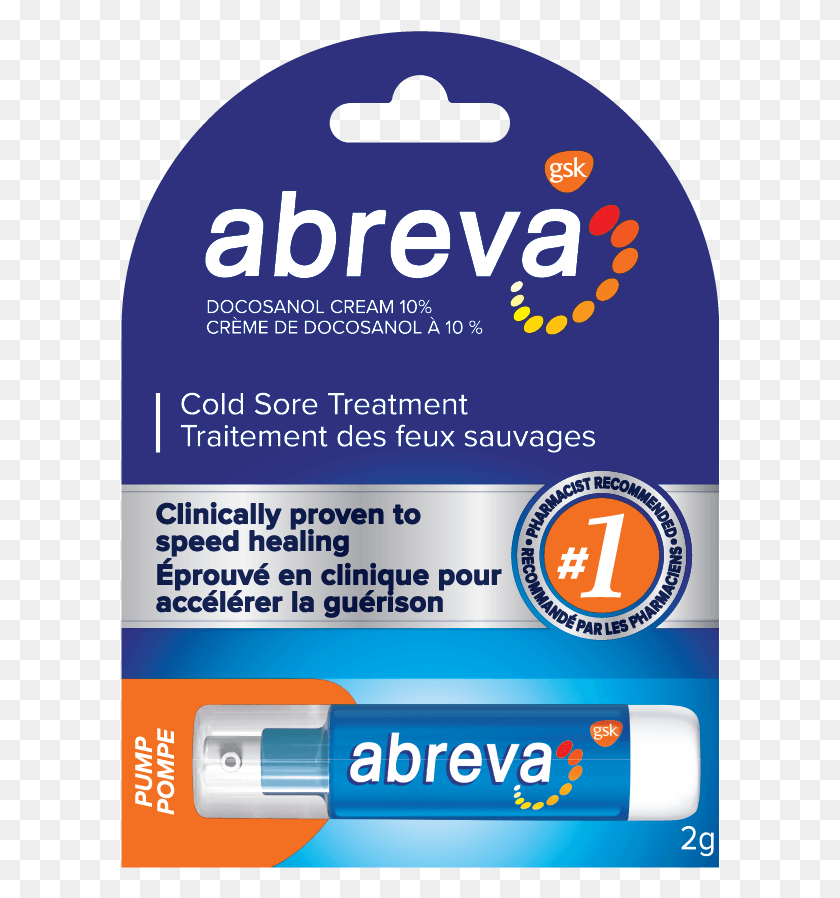 600x838 Abreva, Poster, Advertisement, Flyer HD PNG Download